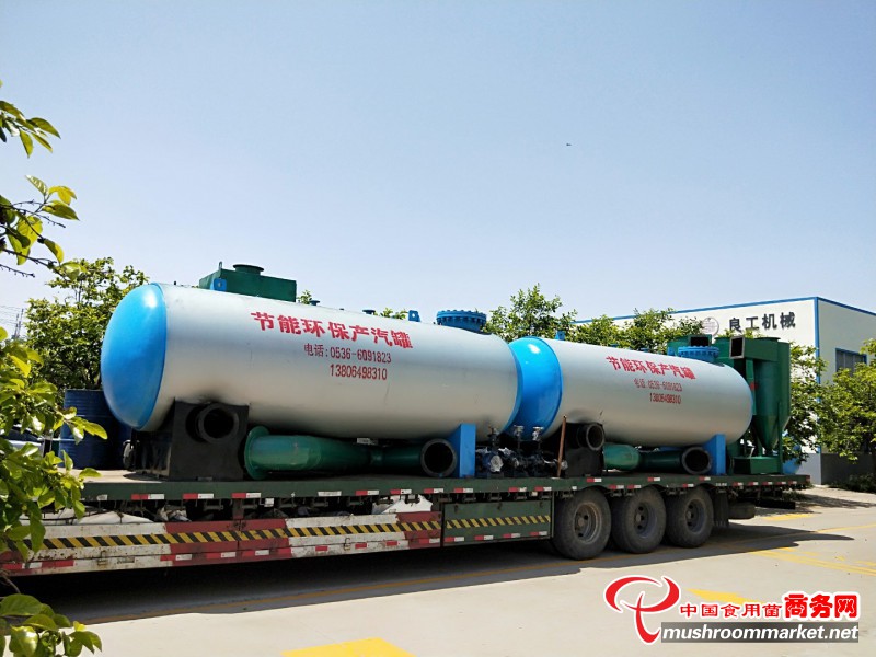 [meet Qingfeng] Shandong Zhucheng Lianggong machinery with environmental protection sterilization and sterilization equipment of edible fungi appeared at the 14th National fungus Materials Expo in Qingfeng, China